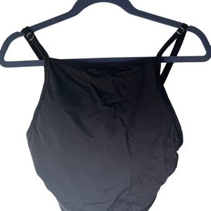 Kortni Jeane new with tag bathing suit top. Black medium crop top